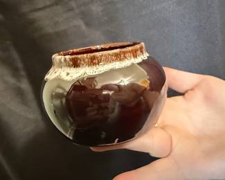 Nasco Hickory Drip Glaze Ovenware Bowl