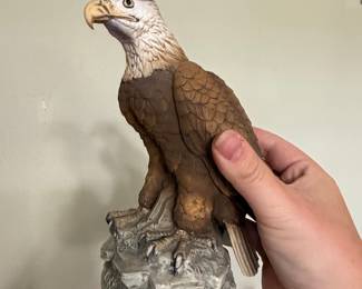 Andrea by Sadek Bald Eagle Figurine