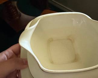 Carrollton China Gravy Boat with Attached Underplate