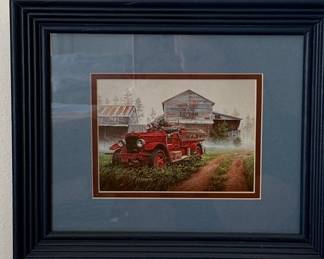 J.J. Barrick 'South East Texas Cotton Company' Framed Print