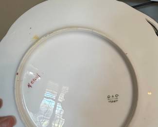 Delinieres & Co. Hand-Painted Strawberry Serving Tray