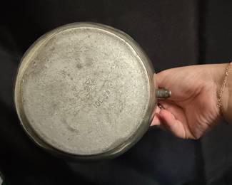 John Alden Silver Company Pitcher and Tray
