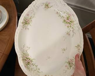 Theodore Haviland Limoges Oval Serving Platter