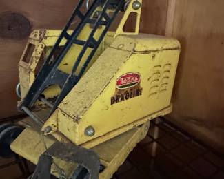 Vintage Tonka Dragline Crane
