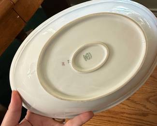 Victoria Austria Porcelain Oval Serving Dish