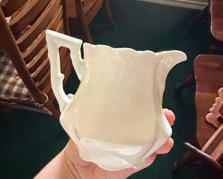Victorian Porcelain Floral Creamer