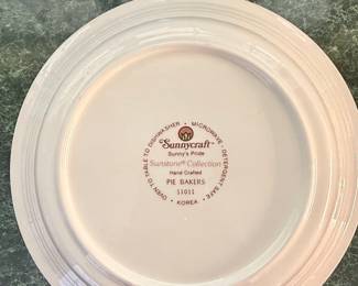 Sunnycraft Sunstone Collection Apple Pie Baker