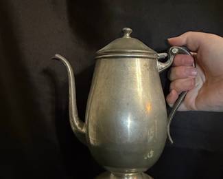 Paul Revere Reproduction Pewter Coffee Pot