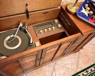 Mid-Century Modern Zenith Console Stereo