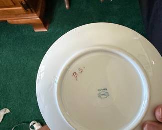 Thomas Bavaria Hand-Painted Floral Plate