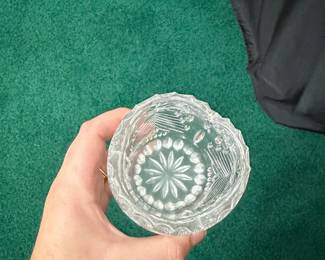 Mikasa Lead Crystal Christmas Tree Votive Candle Holder