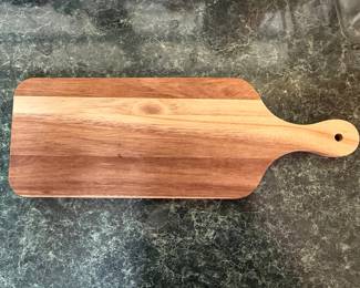 Acacia Wood Serving Board with Logo