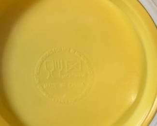 Yellow Fluted Melamine Mixing Bowl Set
