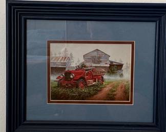 J.J. Barrick 'South East Texas Cotton Company' Framed Print