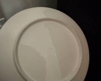 Hand-Painted Botanical Porcelain Plate