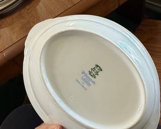 Wm. Guerin & Co. Limoges Handled Serving Bowl