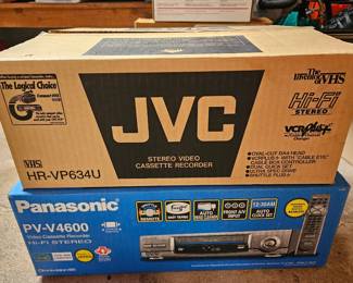 New-In-Box VCRs