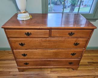 Colonial-Style Solid Maple Wood Dresser