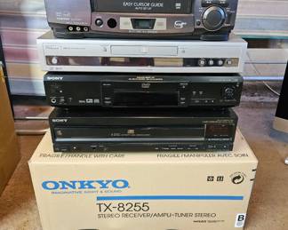 VCRs, DVDs Players
