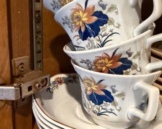 Wedgewood cups and saucers