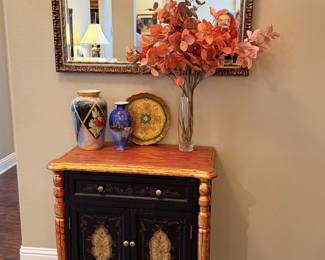 Hand painted chest