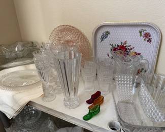 Vintage glassware