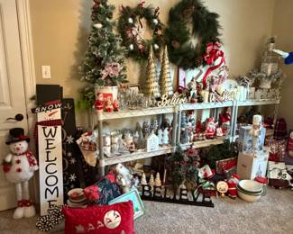 Vintage Santa collection and Christmas