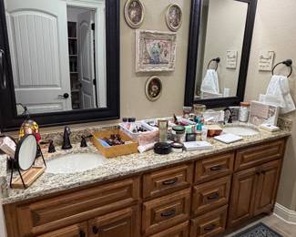 Bath supplies, make up, toiletries
