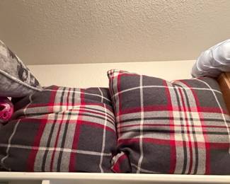 Decorative down pillows