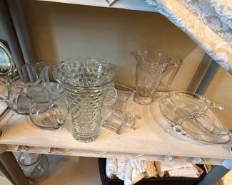 Fostoria and Cambridge glassware