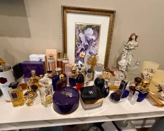 Perfume bottle collection