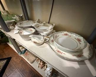 Vintage China with serving pieces