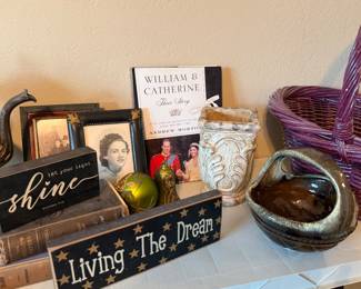 Vintage books and photographs