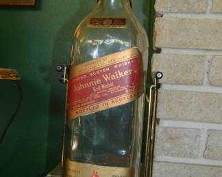 Large Jonnie Walker bottle