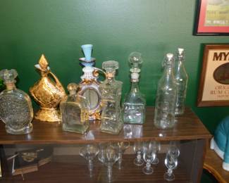 Vintage bottles