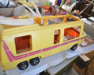 Barbie motor home