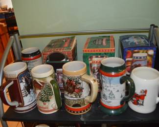 Budweiser Steins