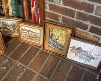 Wildlife prints. 