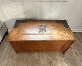 Antique handmade hope chest