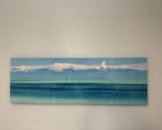 Glen Lewis metal printed photograph numbered 1/99 4’x18”