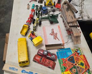 Vintage antique toys games