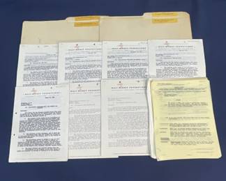 432  Lot 358h  Lot of vintage Walt Disney Productions