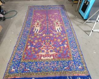 277  Lot 626  Signed Persian style pictorial machine made