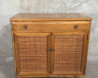 287  Lot 182  Mid century modern Baumritter cabinet