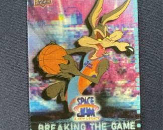649  Lot 477h  2021 Upper Deck Space Jam Wile E. Coyote
