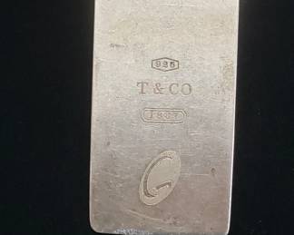 056  Lot 271  Vintage Tiffany  Co. 1837 sterling silver h