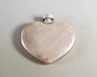 128  Lot 274  Vintage Tiffany and Co. Sterling silver heart