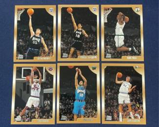 645  Lot 471h  1999 Topps rookie basketball cards