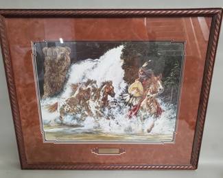 279  Lot 654  Signed Judy Larson Spirits of Grizzly Creek