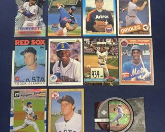470  Lot 472h  Lot of vintage and modern baseball cards